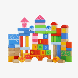 儿童积木玩具简图素材