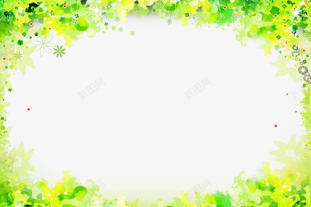 绿色背景psd免抠素材_新图网 https://ixintu.com 光芒 动感 春天背景 绿色 绿色背景素材 花纹