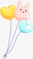 可爱气球元素宣传页面png免抠素材_新图网 https://ixintu.com 元素 可爱 宣传 气球 页面