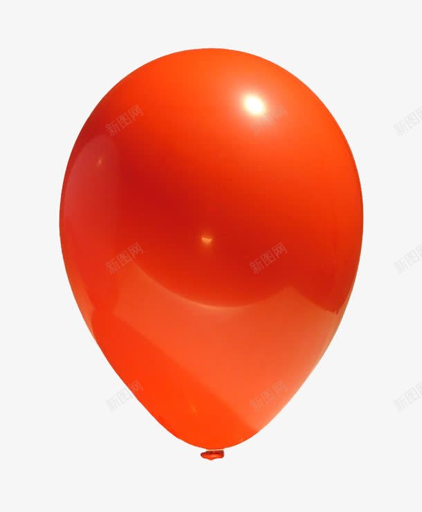 红色的吹饱的大气球png免抠素材_新图网 https://ixintu.com 吹饱的气球 气球 红色 红色气球