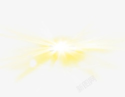 光源黄色光源爆炸效果免费高清图片