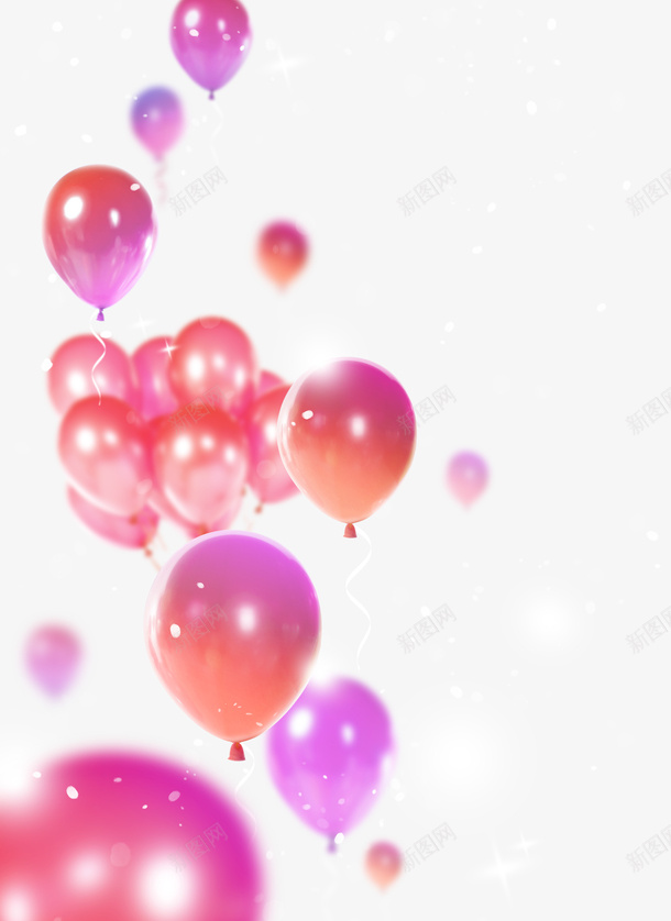 浪漫节日气球海报装饰png免抠素材_新图网 https://ixintu.com 气球 气球海报 气球装饰 氛围 浪漫气球 节日 节日气球