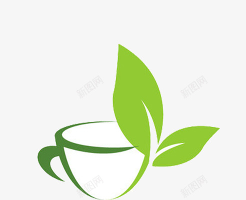 卡通茶叶图标png_新图网 https://ixintu.com 图标 茶叶 茶杯