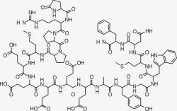 化学分子公式素材