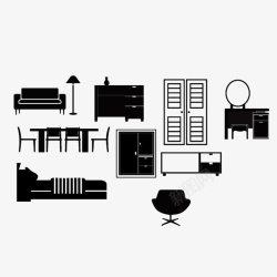 卧室家具和家居客厅卧室家具高清图片