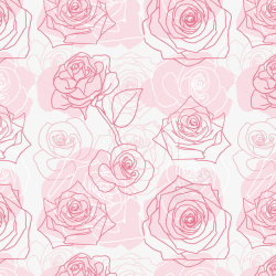 扁平化红色沙发玫瑰花矢量图高清图片