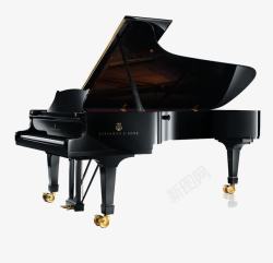 steinway黑色钢琴高清图片