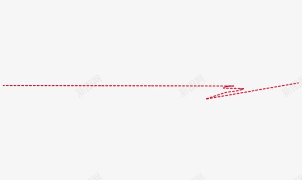 简约红色虚线分割线png免抠素材_新图网 https://ixintu.com 分割线 分隔 折现 点状 线条 虚线 虚线分割线