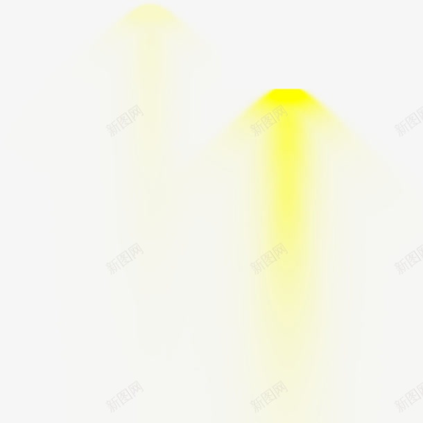 黄色灯光png免抠素材_新图网 https://ixintu.com 射灯 灯光效果 舞台灯光 黄色