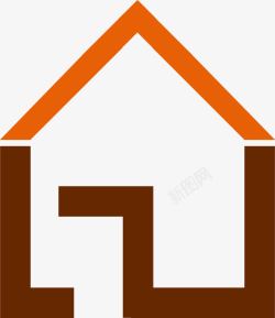 地产区位图房子logo图标高清图片