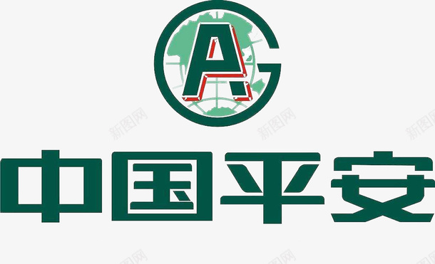 中国平安绿色logo图标图标