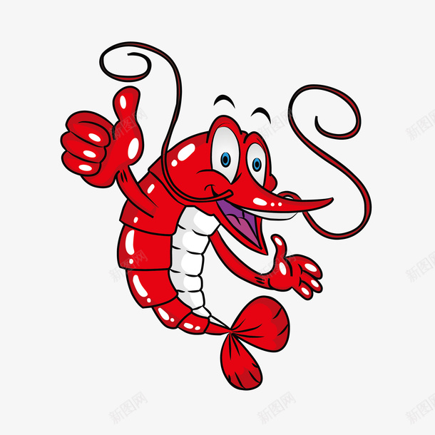 手绘可爱红色小龙虾动物png免抠素材_新图网 https://ixintu.com 免抠图PNG 动物 可爱 小龙虾 手绘 矢量手绘可爱红色小龙虾动物免抠图PNG免费下载 红色
