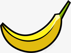 好吃的香蕉卡通水果香蕉串高清图片