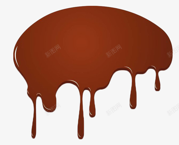 棕色融化的巧克力浆png免抠素材_新图网 https://ixintu.com 巧克力 巧克力浆 手绘 棕色 流淌 甜品 甜食 融化 零食 食品