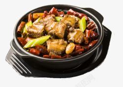 干锅排骨好吃的食物高清图片