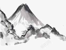 山水画素材