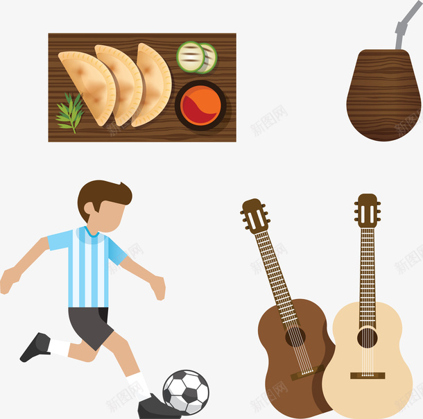 阿根廷美食足球png免抠素材_新图网 https://ixintu.com 创意几何 步骤目录 箭头 齿轮