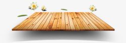 台面台子波浪花瓣中的木地板高清图片