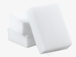 白色的海绵床垫白色去污擦海绵高清图片
