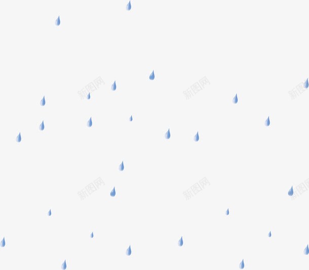 雨滴水滴png免抠素材_新图网 https://ixintu.com 天气 小雨点 形状 水滴 水滴型 雨滴