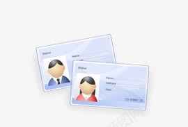 卡通身份证png免抠素材_新图网 https://ixintu.com 卡通工作牌模板 卡通证件 证件模板 身份证检查