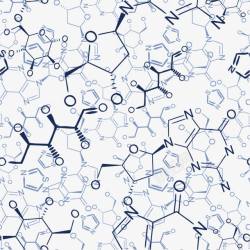 结构分子化学元素底纹花纹背景矢量图高清图片