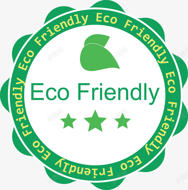 生态友好图标矢量图ai_新图网 https://ixintu.com LOGO logo制作 logo在线生成 低碳 图标 标志 环保 环境 环境保护 生态 生态友好 绿化 矢量图