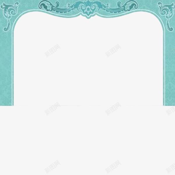 婚礼蓝色造型拱门png免抠素材_新图网 https://ixintu.com 婚礼 拱门 海洋 蓝色