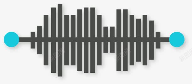 音量电波领率图标png_新图网 https://ixintu.com 声波纹 声波频率 声音 音乐 音量 音量图标 音量大小 音量柱 音量波动 高低起伏