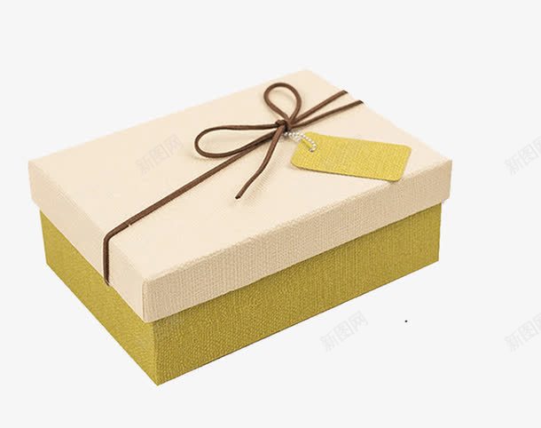 蝴蝶结绳子包装盒png免抠素材_新图网 https://ixintu.com 实物礼物盒 电子产品包装盒 空盒子 绿色礼物盒 鞋盒子