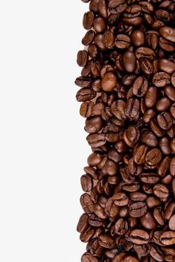 咖啡豆磨咖啡实物香浓美味咖啡豆高清图片