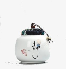 一个茶壶带静字茶壶白色一个高清图片