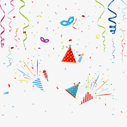 气球拉旗儿童节节日庆祝彩带矢量图高清图片