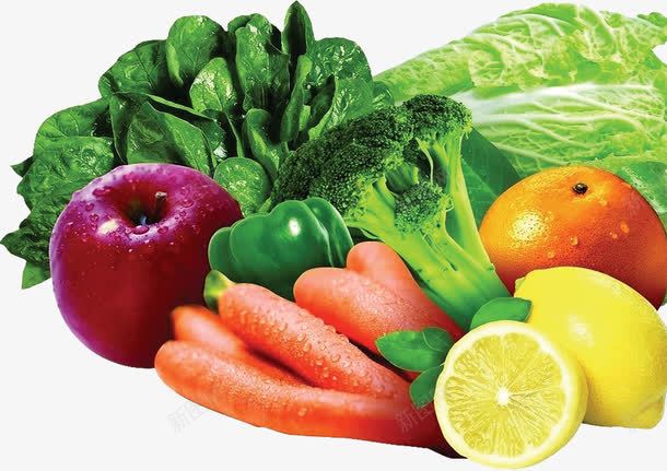 夏日海报水果蔬菜png免抠素材_新图网 https://ixintu.com 夏日 水果 海报 蔬菜