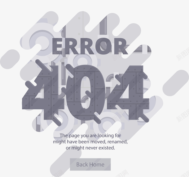 创意页面丢失插画UIpng免抠素材_新图网 https://ixintu.com 404错误网页设计 卡通网页出错提示 网站报错 网页404 网页出错提示 页面丢失