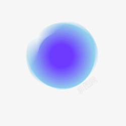 抽象水滴蓝色彩色抽象色块矢量图高清图片