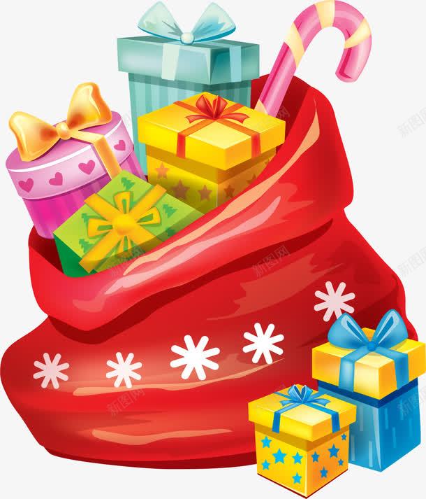 彩色圣诞节礼盒礼袋png免抠素材_新图网 https://ixintu.com 圣诞快乐 圣诞节 彩色礼袋 礼品 礼物堆 礼盒 装饰图案