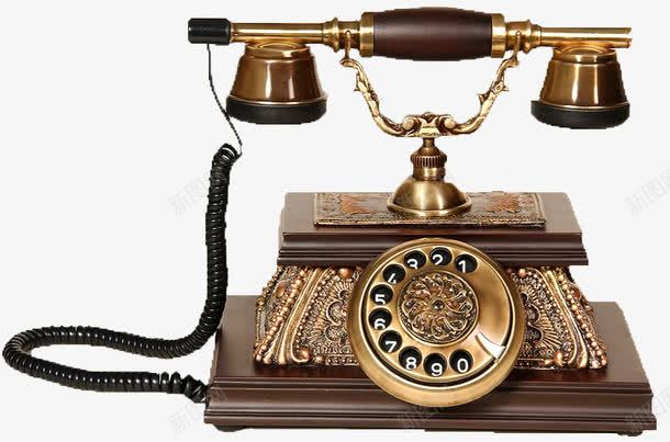 复古电话png免抠素材_新图网 https://ixintu.com 别墅座机电话 古代电话 复古电话 座机电话 欧式电话
