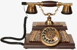 欧式别墅设计复古电话高清图片