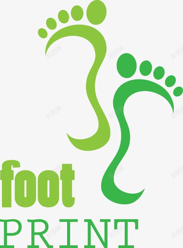 双脚脚印图标png_新图网 https://ixintu.com foot logo设计 人脚印 商标设计 小脚丫 简约图标 脚丫 脚印 蓝色 行业商标