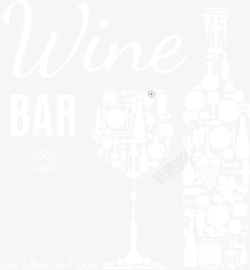 复古红酒架创意葡萄酒高清图片