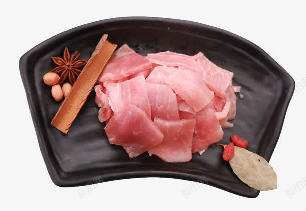 肉片食物png免抠素材_新图网 https://ixintu.com 猪肉 肉食 食材 餐饮美食 餐饮肉类