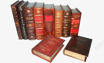 欧式古籍png免抠素材_新图网 https://ixintu.com 一堆书籍 书籍 名著 拍摄 欧式古典