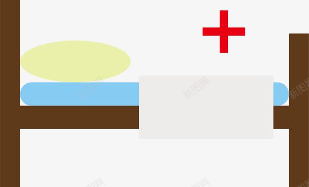 医院用的卡通病床png免抠素材_新图网 https://ixintu.com 卡通 生物医药 生物医药产业 生物医药展板 生物医药广告 生物医药整容 病床