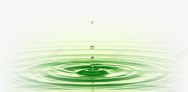 梦幻绿色水滴装饰png免抠素材_新图网 https://ixintu.com 梦幻 水滴 绿色 装饰