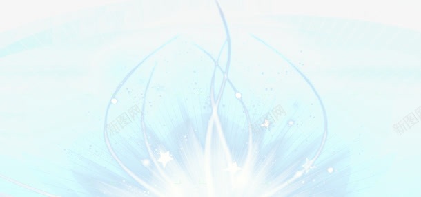 白色光效莲花png免抠素材_新图网 https://ixintu.com 光效背景装饰 光效莲花 白色光效莲花 莲花背景装饰