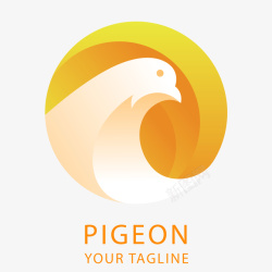 商业商标pigeonlogo图标高清图片