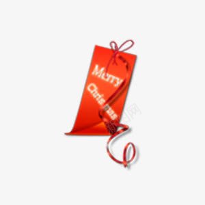 漂浮名片带png免抠素材_新图网 https://ixintu.com 圣诞 祝福卡 红色标签 节日