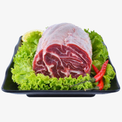 大连新鲜扇贝肉澳洲新鲜牛腱子肉高清图片