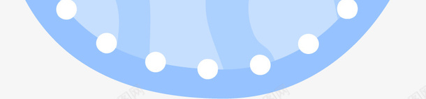 圆点数字3png免抠素材_新图网 https://ixintu.com 3 一个 创意 卡通 圆点 手绘 数字 白色 蓝色